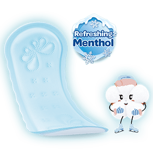 Molped Natural Icy Cool Pantyliner Regular